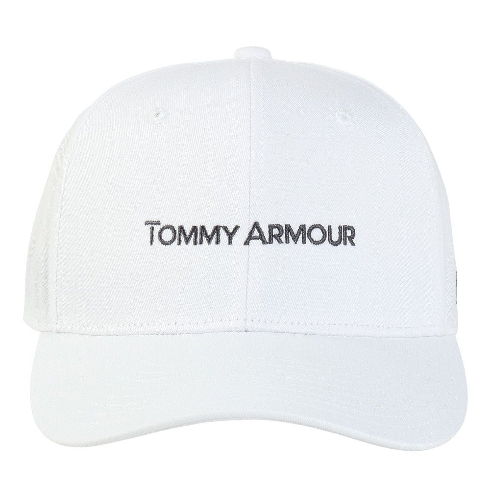 トミーアーマー（Tommy Armour）（メンズ）ゴルフ 吸汗速乾 ベーシック TCツィル キャップ TAST25B040117 WHT