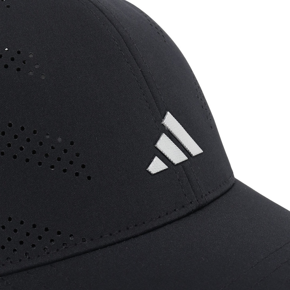 アディダス（adidas）（メンズ、レディース）帽子 メタルロゴ テックキャップ KTK10-JH3633BLK