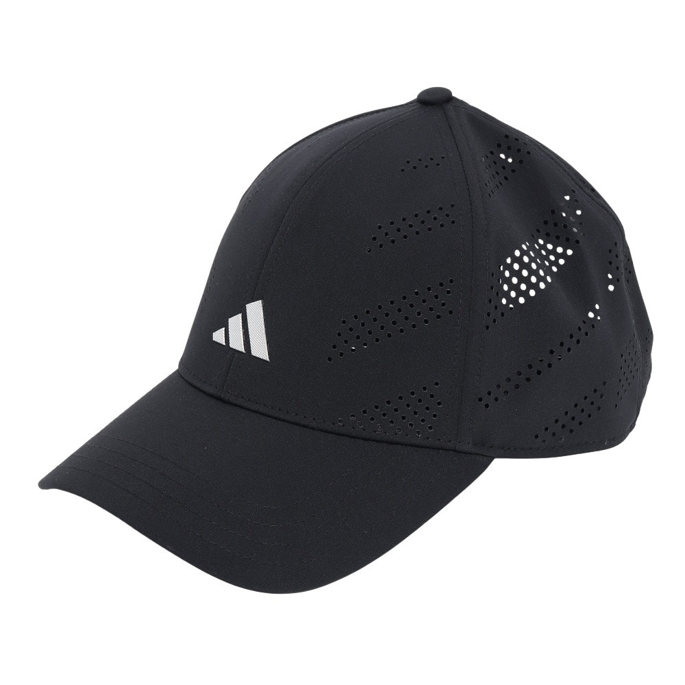 アディダス（adidas）（メンズ、レディース）帽子 メタルロゴ テックキャップ KTK10-JH3633BLK