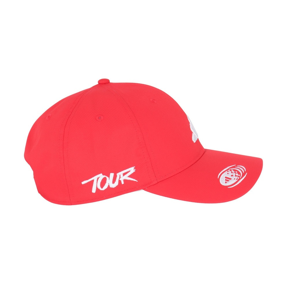 アディダス（adidas）（メンズ、レディース）サイドロゴ キャップ KUH26-JH3638RED