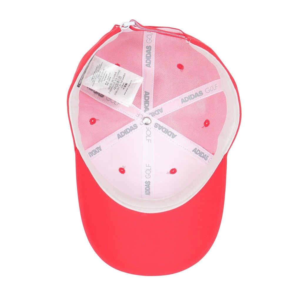 アディダス（adidas）（メンズ、レディース）サイドロゴ キャップ KUH26-JH3638RED