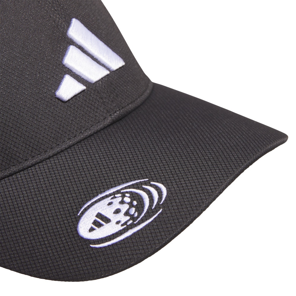 アディダス（adidas）（メンズ）帽子 サイドロゴ キャップ KUH26-JH3639BLK