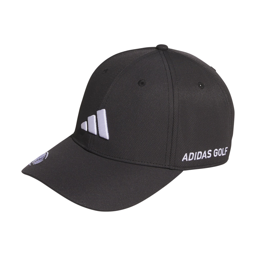 アディダス（adidas）（メンズ）帽子 サイドロゴ キャップ KUH26-JH3639BLK