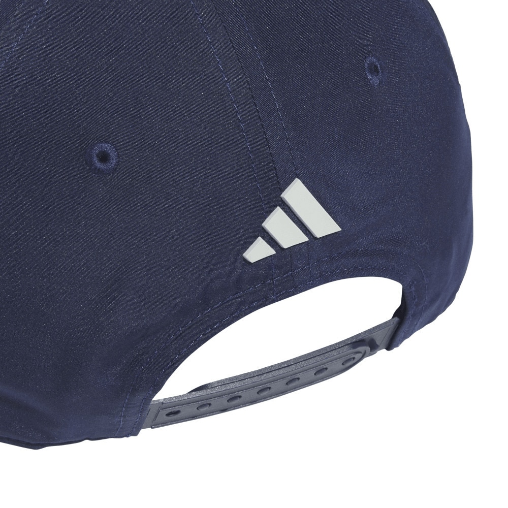 アディダス（adidas）（メンズ）ゴルフ 帽子 吸汗速乾 ツアー 3ストライプ プリント キャップ KVI35-JJ3856NVY