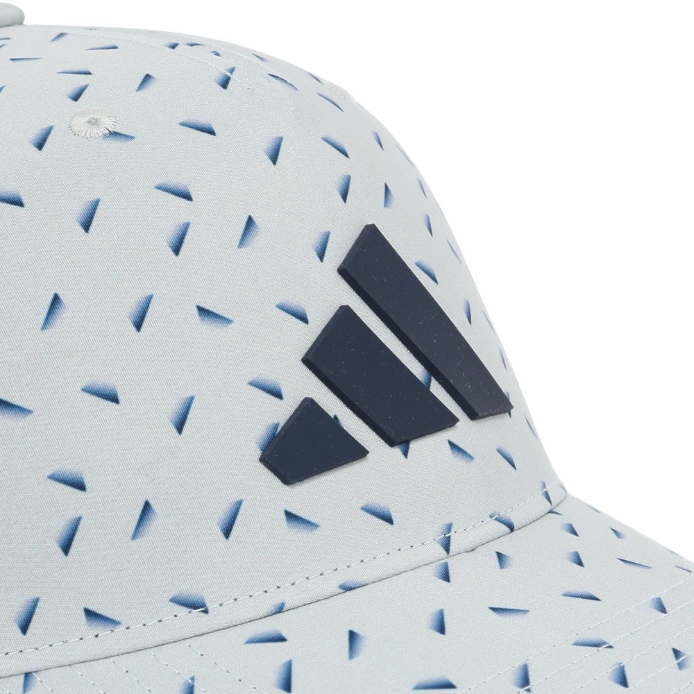 アディダス（adidas）（メンズ）帽子 ツアー スライス 総柄プリント キャップ KVI40-JJ3845SLV