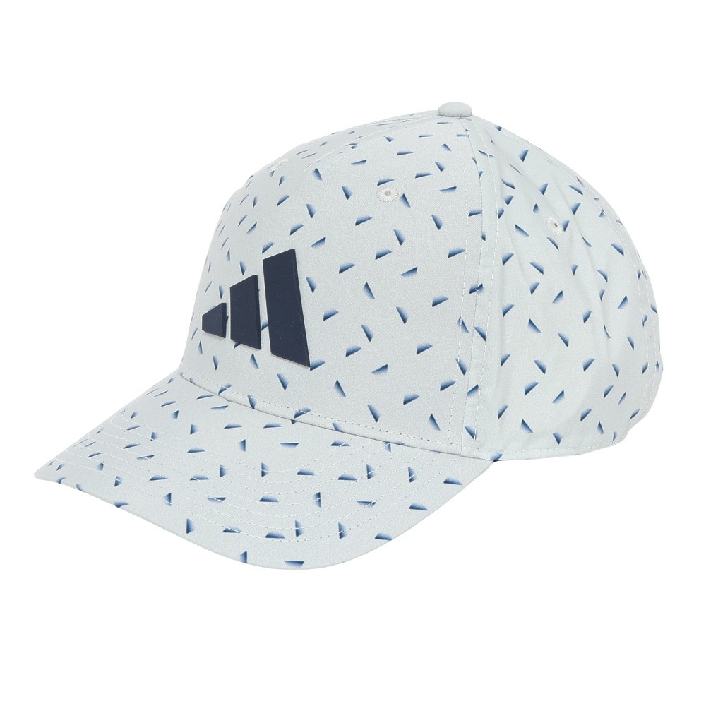 アディダス（adidas）（メンズ）帽子 ツアー スライス 総柄プリント キャップ KVI40-JJ3845SLV