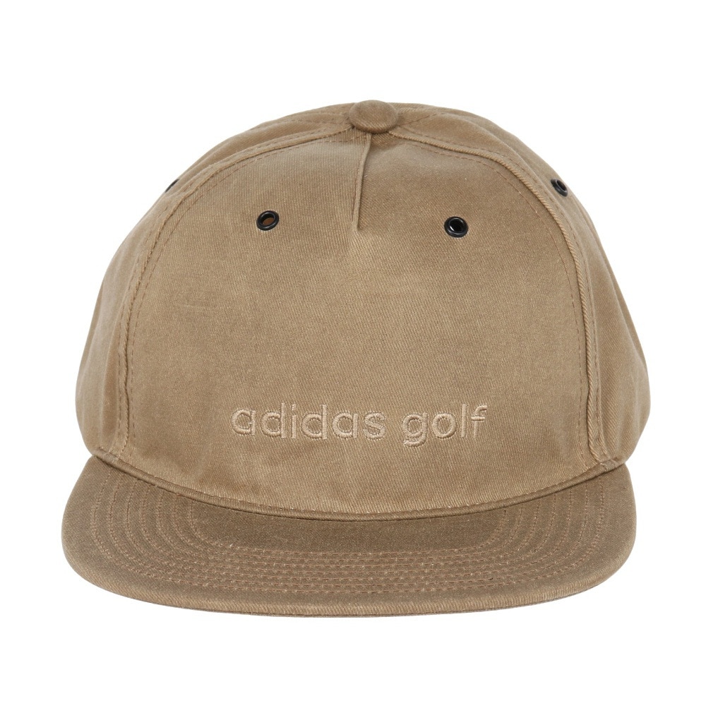 アディダス（adidas）（メンズ）帽子 ワックスキャンバス フラットビルキャップ KVI46-JJ3825BRN