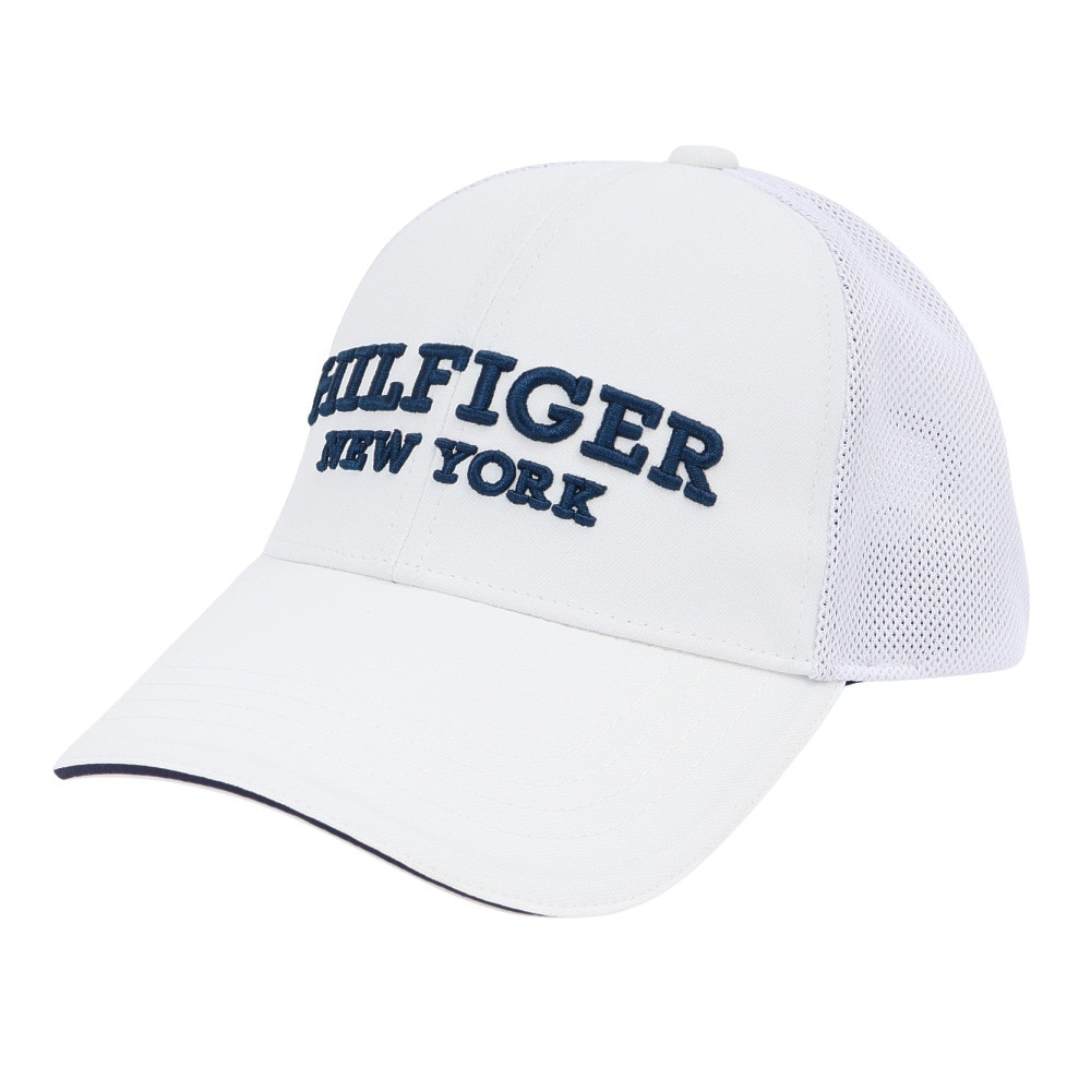 トミー ヒルフィガー ゴルフ（TOMMY HILFIGER GOLF）（メンズ）ゴルフ メッシュ キャップ THMB5S01-WHT