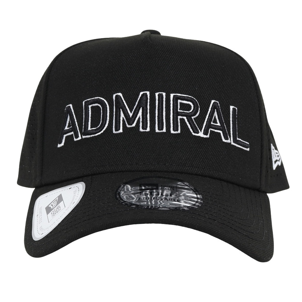 アドミラル ゴルフ（Admiral GOLF）（メンズ）ゴルフキャップ 9FORTY AFRAME ON PAR ADMB5A02-BLK