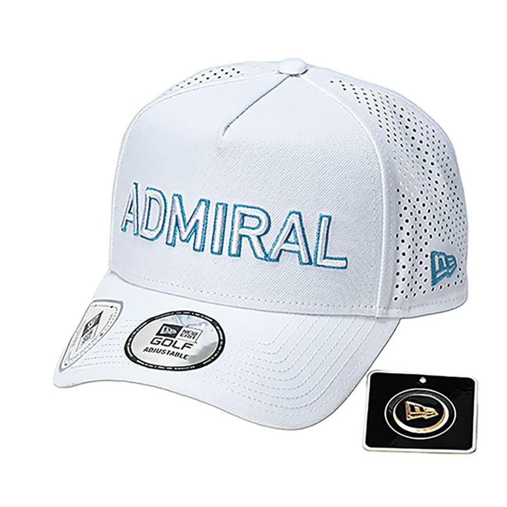 アドミラル ゴルフ（Admiral GOLF）（メンズ）ゴルフキャップ 9FORTY AFRAME ON PAR ADMB5A02-WHT