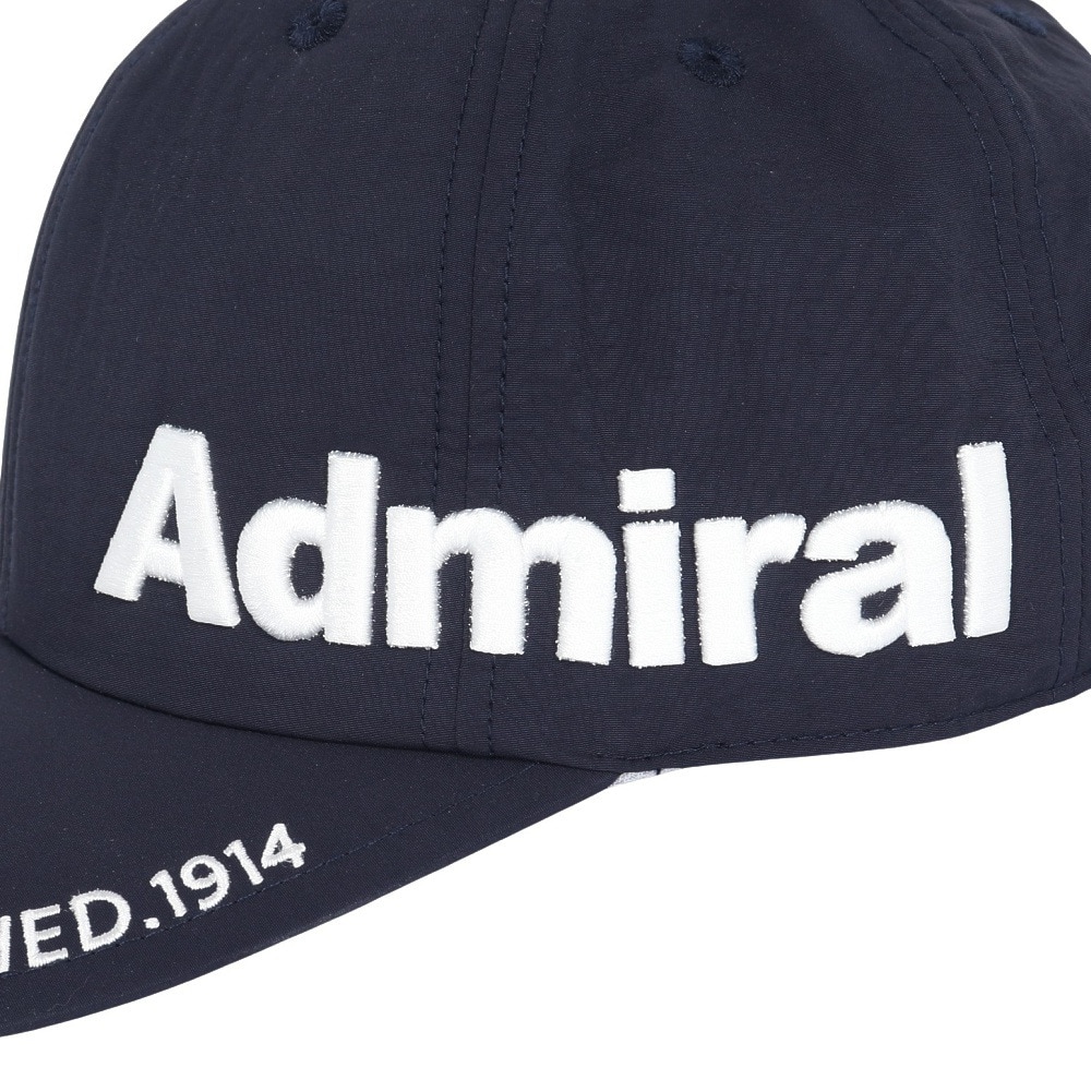アドミラル ゴルフ（Admiral GOLF）（メンズ、レディース）ゴルフキャップ サイドロゴキャップ ADMB5A07-NVY