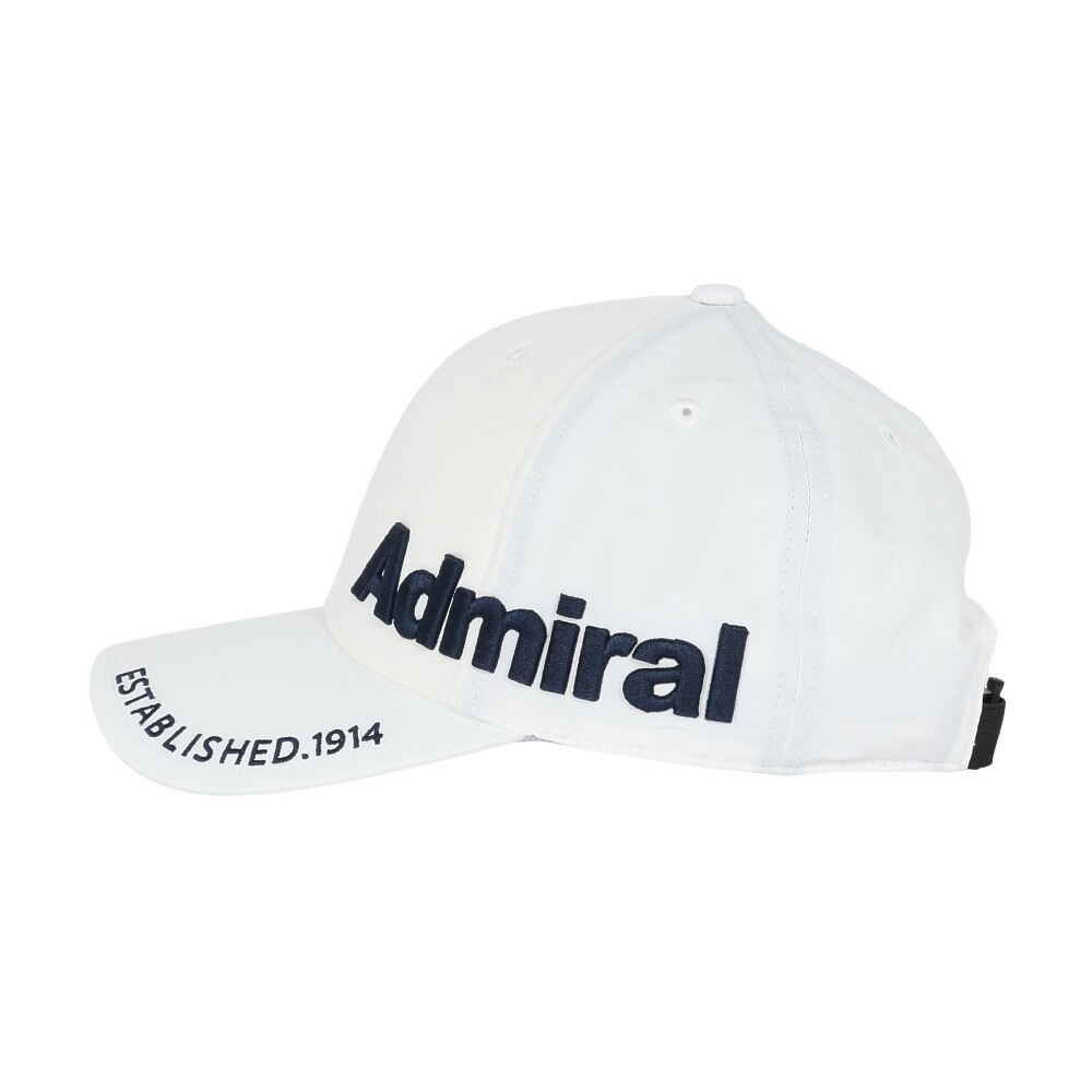 アドミラル ゴルフ（Admiral GOLF）（メンズ、レディース）ゴルフキャップ サイドロゴキャップ ADMB5A07-WHT