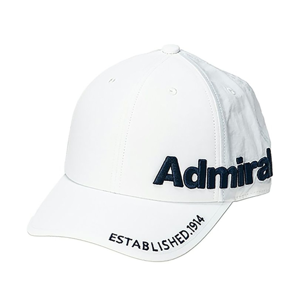 アドミラル ゴルフ（Admiral GOLF）（メンズ、レディース）ゴルフキャップ サイドロゴキャップ ADMB5A07-WHT