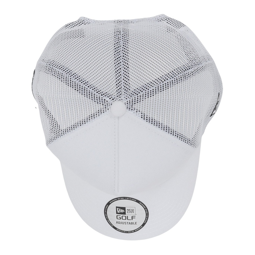 ニューエラ（NEW ERA）（メンズ、レディース）ゴルフ 抗菌 9FORTY A-Frame トラッカー Essential オールドロゴ キャップ 14391340