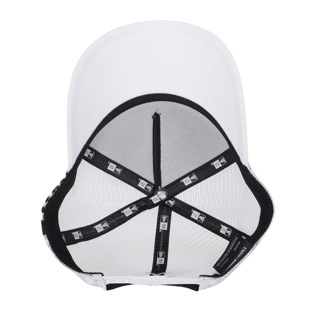 ニューエラ（NEW ERA）（メンズ、レディース）ゴルフ 抗菌 9FORTY A-Frame トラッカー Essential オールドロゴ キャップ 14391340