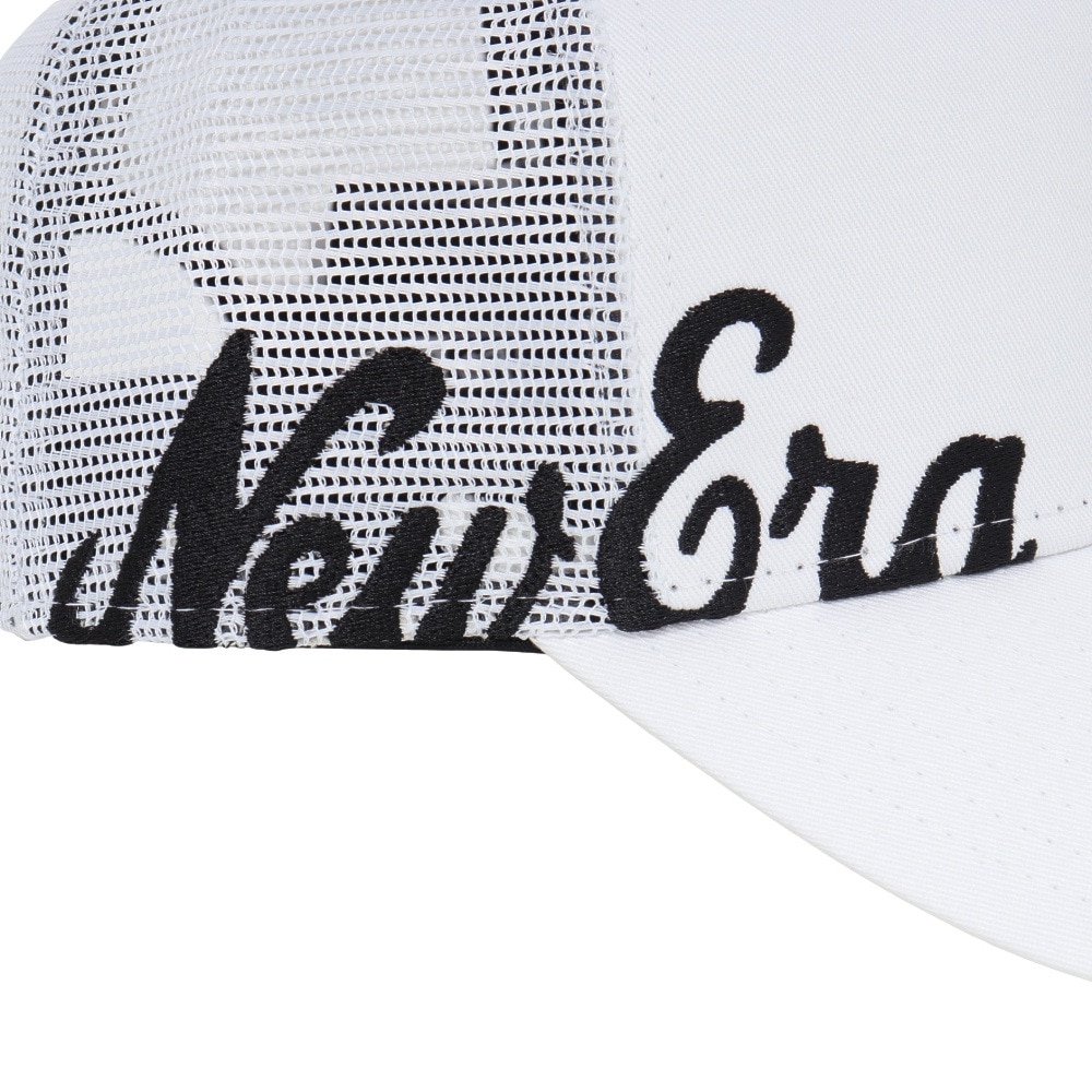 ニューエラ（NEW ERA）（メンズ、レディース）ゴルフ 抗菌 9FORTY A-Frame トラッカー Essential オールドロゴ キャップ 14391340