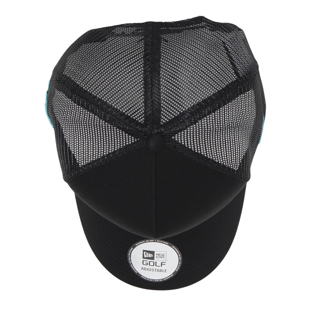 ニューエラ（NEW ERA）（メンズ、レディース）ゴルフ 抗菌 9FORTY A-Frame トラッカー Essential オールドロゴ キャップ 14391341