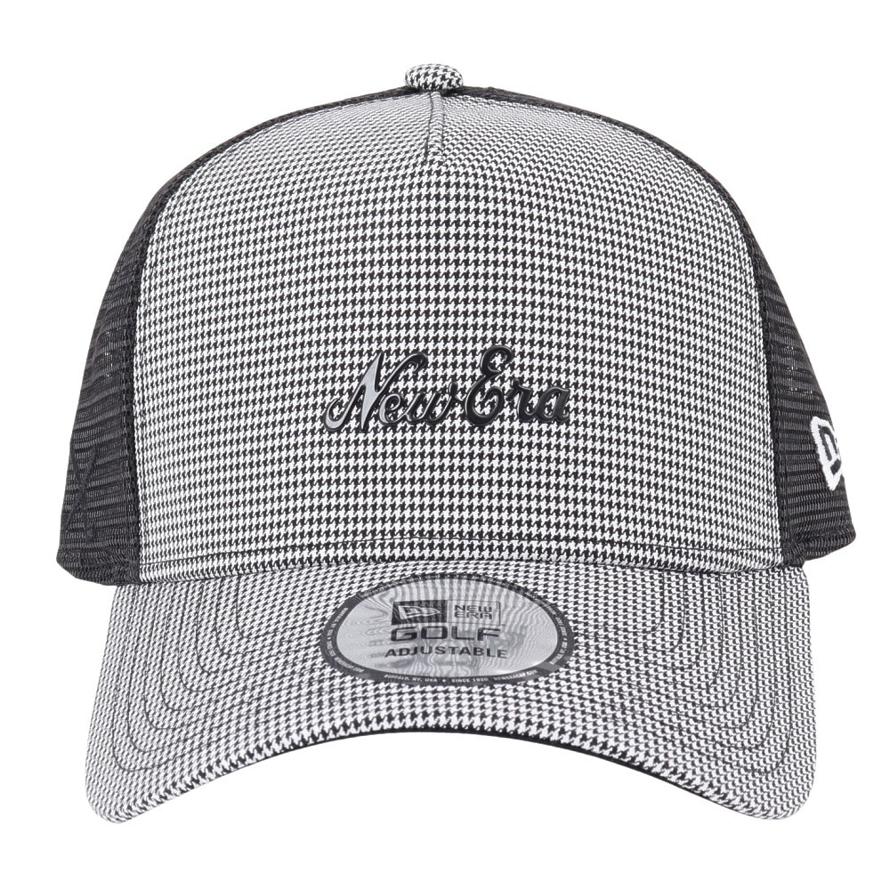 ニューエラ（NEW ERA）（メンズ、レディース）ゴルフ 9FORTY A-Frame トラッカー Houndstooth キャップ 14391365