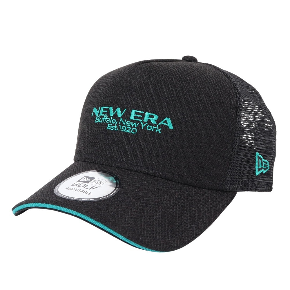 ニューエラ（NEW ERA）（メンズ、レディース）ゴルフ 吸汗速乾 抗菌 9FORTY A-Frame トラッカー Diamond Era キャップ 14391371
