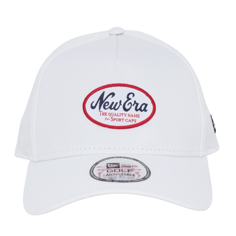 ニューエラ（NEW ERA）（メンズ、レディース）ゴルフ 抗菌 9FORTY A-Frame Stretch Cotton Washable オーバルロゴ キャップ 14391381