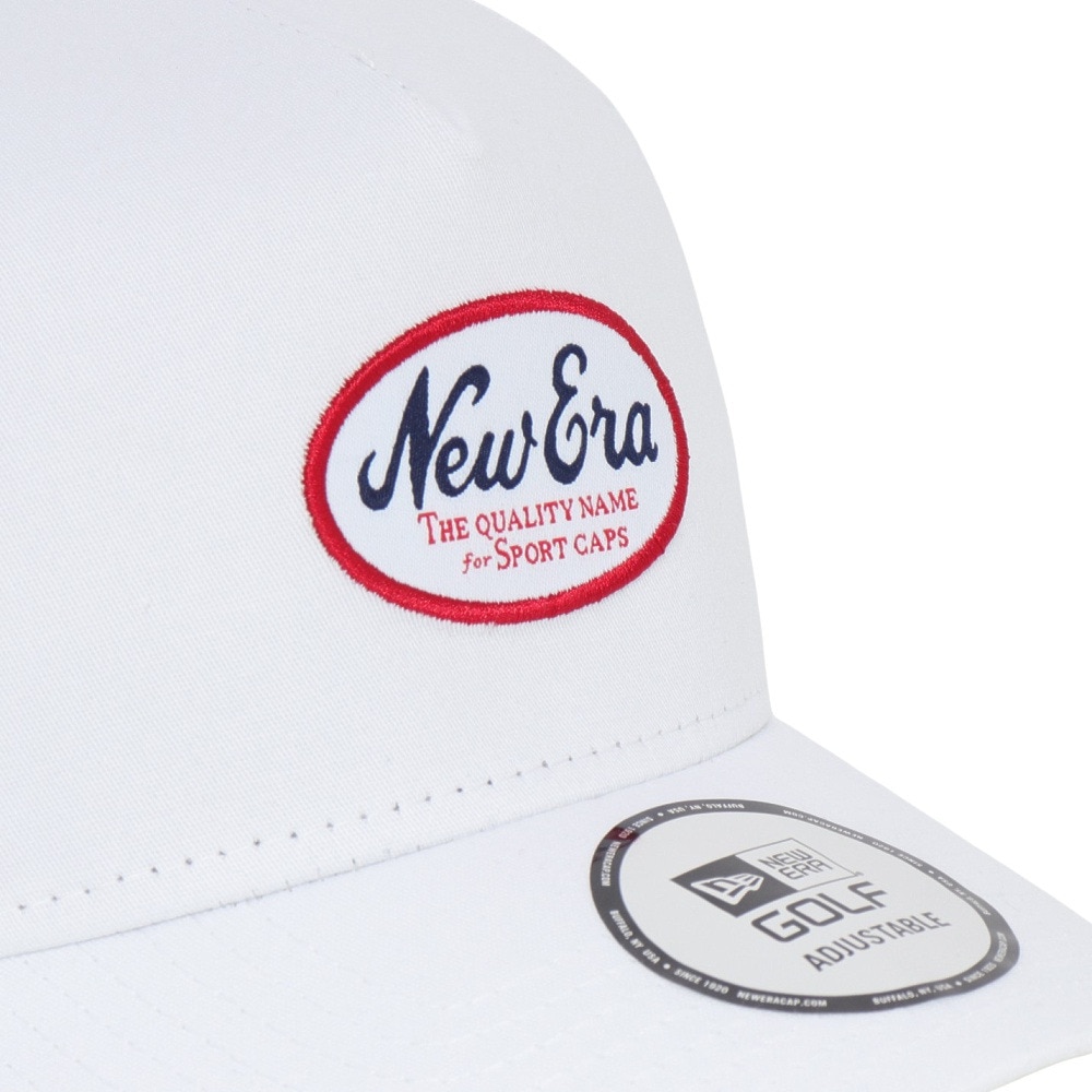 ニューエラ（NEW ERA）（メンズ、レディース）ゴルフ 抗菌 9FORTY A-Frame Stretch Cotton Washable オーバルロゴ キャップ 14391381
