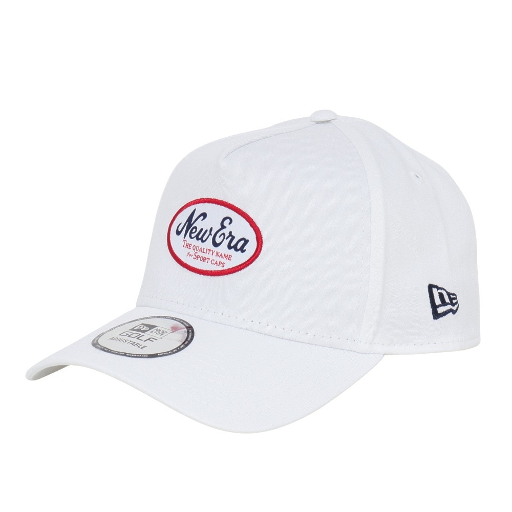 ニューエラ（NEW ERA）（メンズ、レディース）ゴルフ 抗菌 9FORTY A-Frame Stretch Cotton Washable オーバルロゴ キャップ 14391381