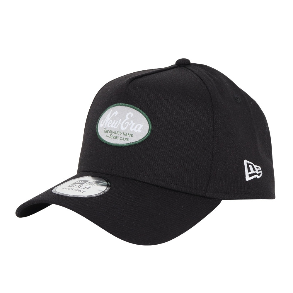 ニューエラ（NEW ERA）（メンズ、レディース）ゴルフ 抗菌 9FORTY A-Frame Stretch Cotton Washable オーバルロゴ キャップ 14391384