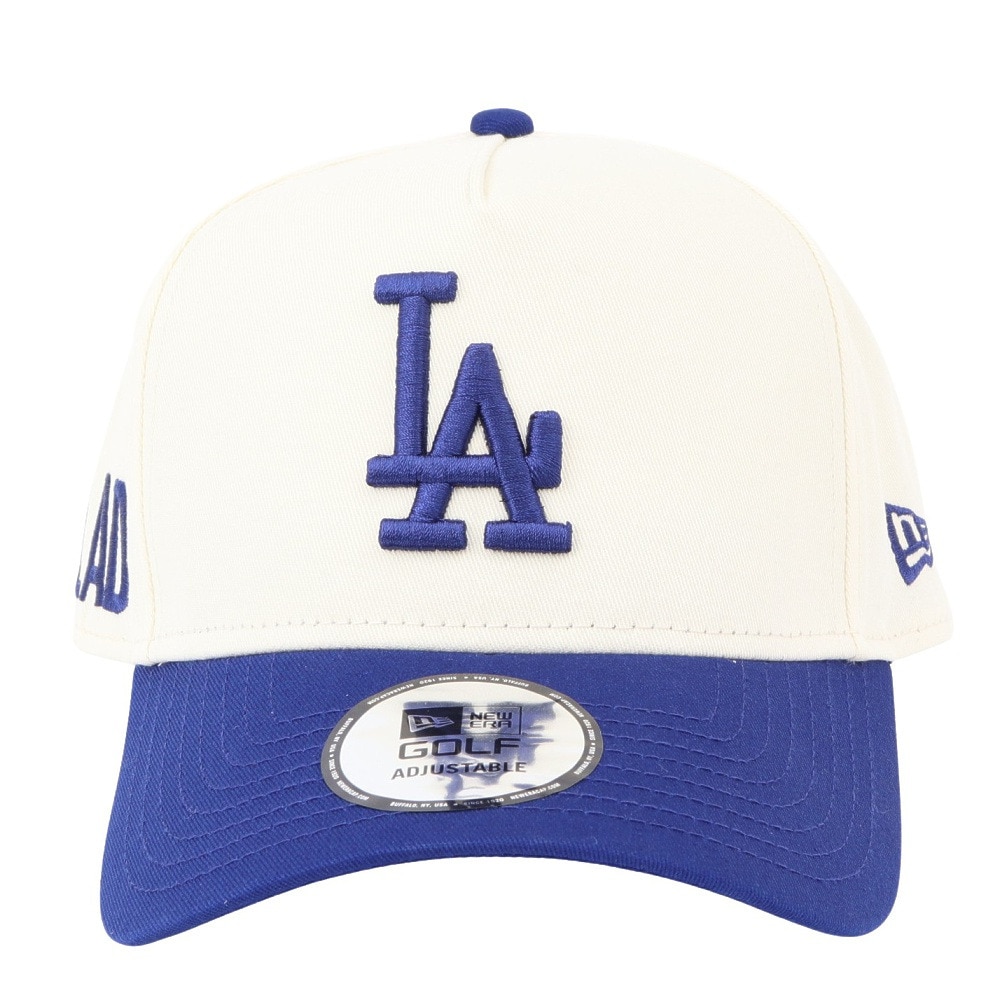 ニューエラ（NEW ERA）（メンズ、レディース）ゴルフ 抗菌 9FORTY A-Frame MLB 2-Tone ロサンゼルス・ドジャース 14391389