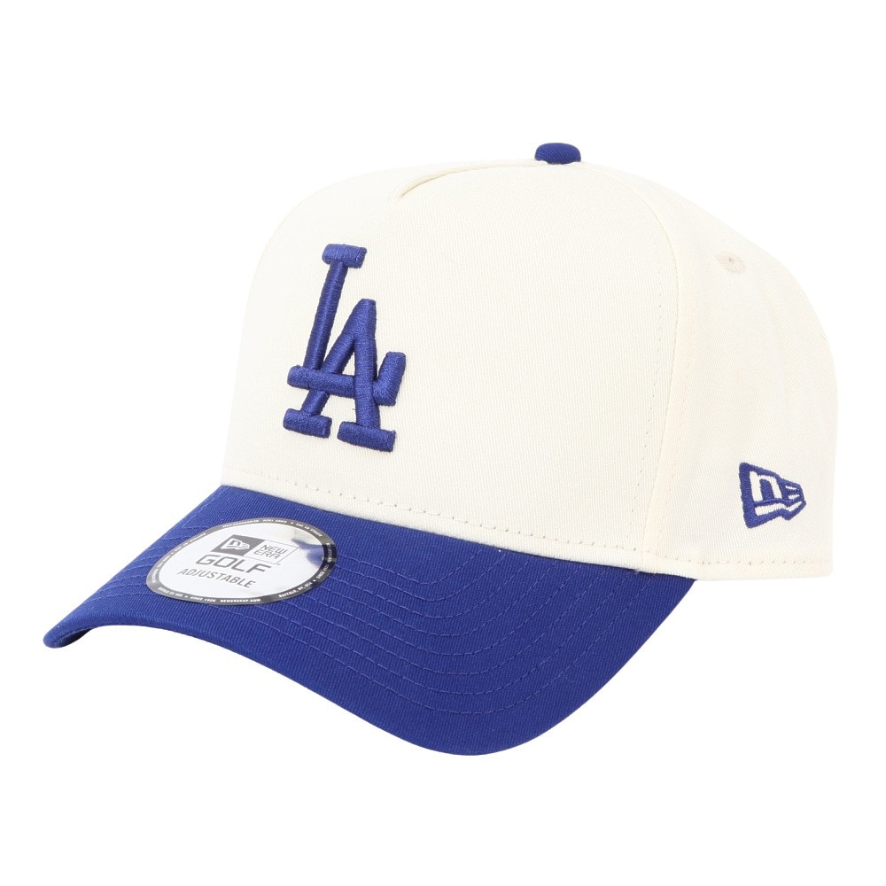 ニューエラ（NEW ERA）（メンズ、レディース）ゴルフ 抗菌 9FORTY A-Frame MLB 2-Tone ロサンゼルス・ドジャース 14391389
