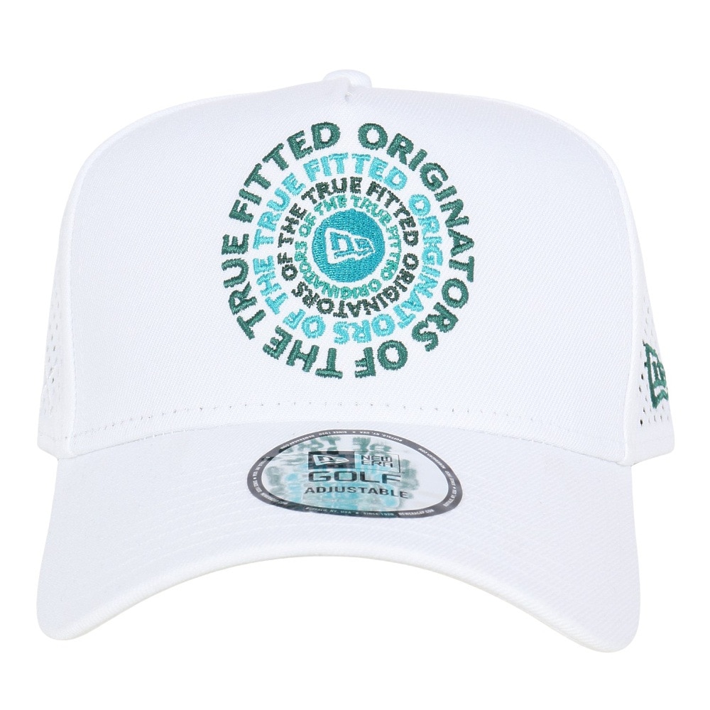 ニューエラ（NEW ERA）（メンズ、レディース）ゴルフ 通気性 抗菌 キャップ 9FORTY A-Frame Laser Perforated Circle OOTT 14391391