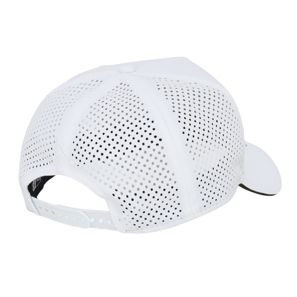 ニューエラ（NEW ERA）（メンズ、レディース）ゴルフ 抗菌 9FORTY A-Frame Laser Perforated ボックスロゴ キャップ 14391394