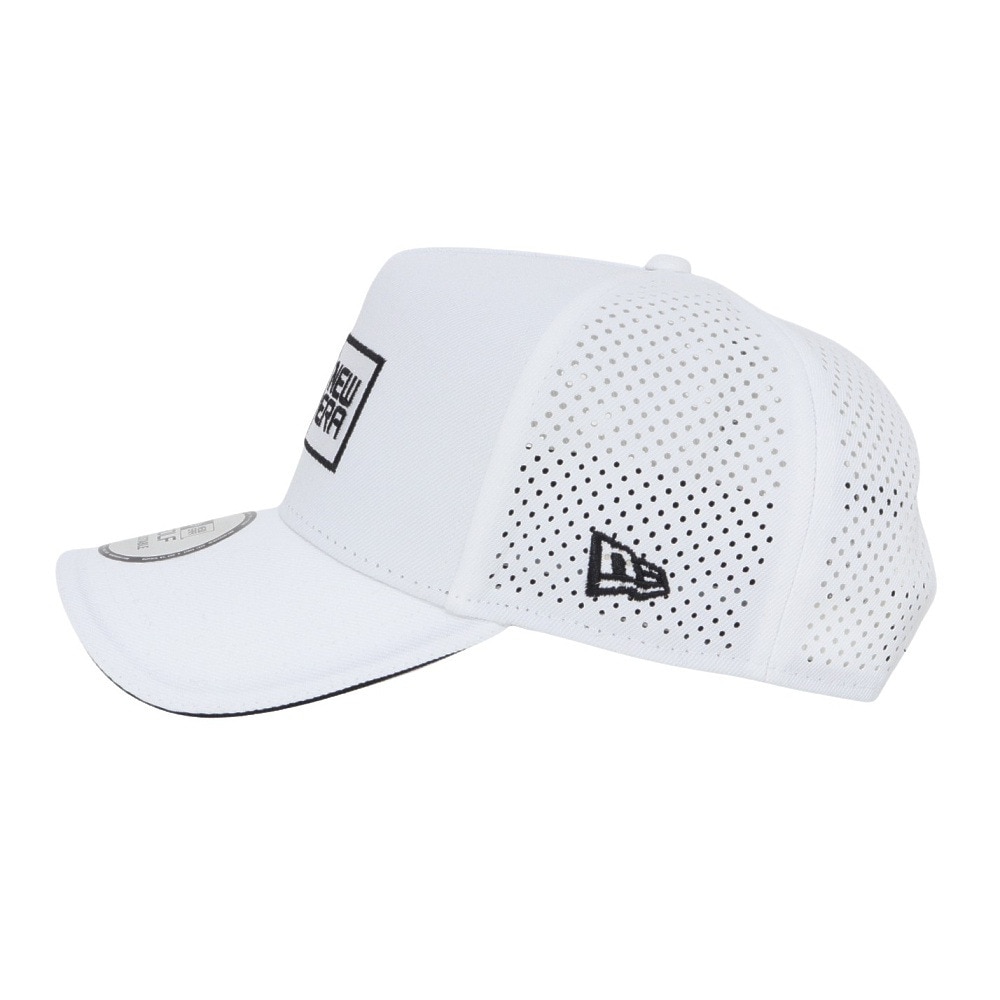 ニューエラ（NEW ERA）（メンズ、レディース）ゴルフ 抗菌 9FORTY A-Frame Laser Perforated ボックスロゴ キャップ 14391394