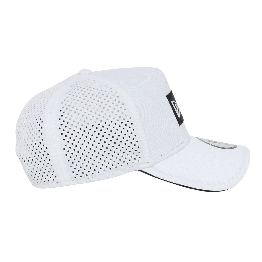 ニューエラ（NEW ERA）（メンズ、レディース）ゴルフ 抗菌 9FORTY A-Frame Laser Perforated ボックスロゴ キャップ 14391394