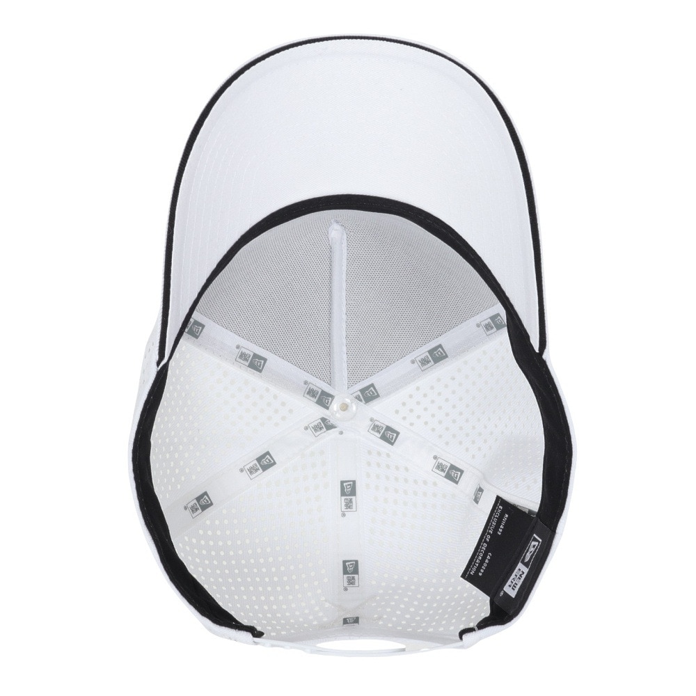 ニューエラ（NEW ERA）（メンズ、レディース）ゴルフ 抗菌 9FORTY A-Frame Laser Perforated ボックスロゴ キャップ 14391394