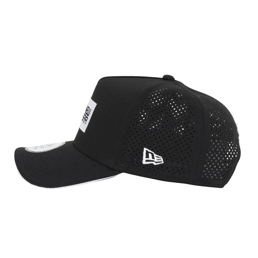 ニューエラ（NEW ERA）（メンズ、レディース）ゴルフ 抗菌 9FORTY A-Frame Laser Perforated ボックスロゴ キャップ 14391396
