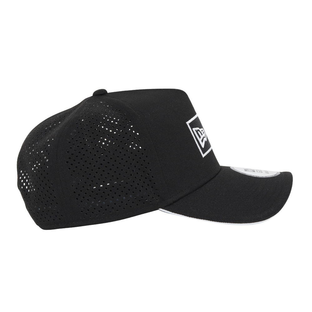 ニューエラ（NEW ERA）（メンズ、レディース）ゴルフ 抗菌 9FORTY A-Frame Laser Perforated ボックスロゴ キャップ 14391396