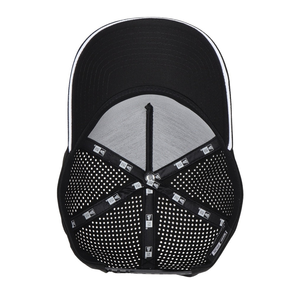 ニューエラ（NEW ERA）（メンズ、レディース）ゴルフ 抗菌 9FORTY A-Frame Laser Perforated ボックスロゴ キャップ 14391396