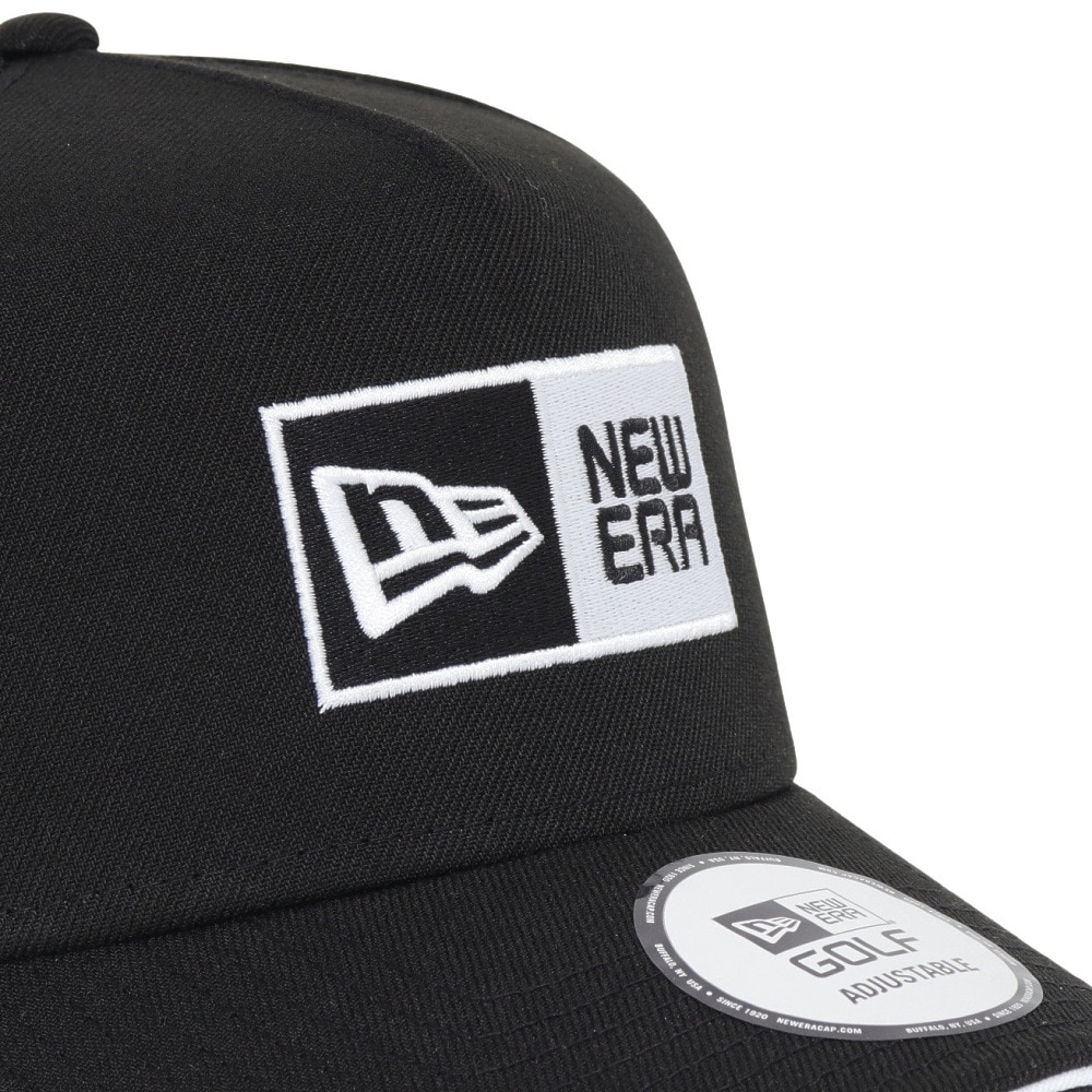 ニューエラ（NEW ERA）（メンズ、レディース）ゴルフ 抗菌 9FORTY A-Frame Laser Perforated ボックスロゴ キャップ 14391396