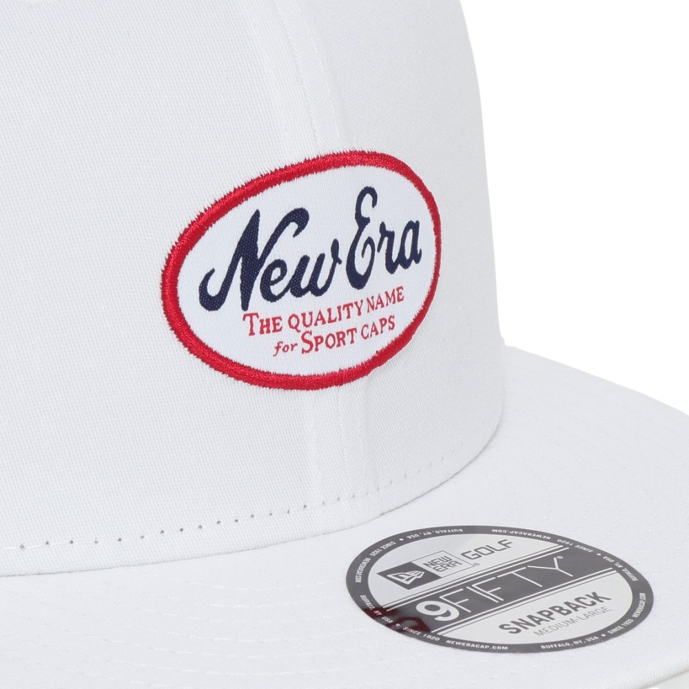 ニューエラ（NEW ERA）（メンズ、レディース）ゴルフ 抗菌 9FIFTY Stretch Cotton Washable オーバルロゴ キャップ 14409943