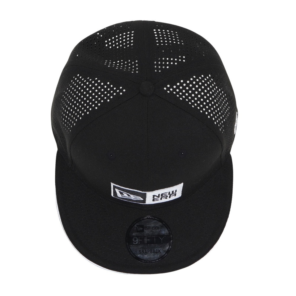 ニューエラ（NEW ERA）（メンズ、レディース）ゴルフ 抗菌 9FIFTY Laser Perforated ボックスロゴ キャップ 14409961