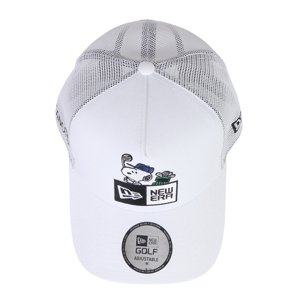 ニューエラ（NEW ERA）（メンズ）ゴルフ 抗菌 キャップ 9FORTY A-Frame トラッカー PEANUTS 14432170