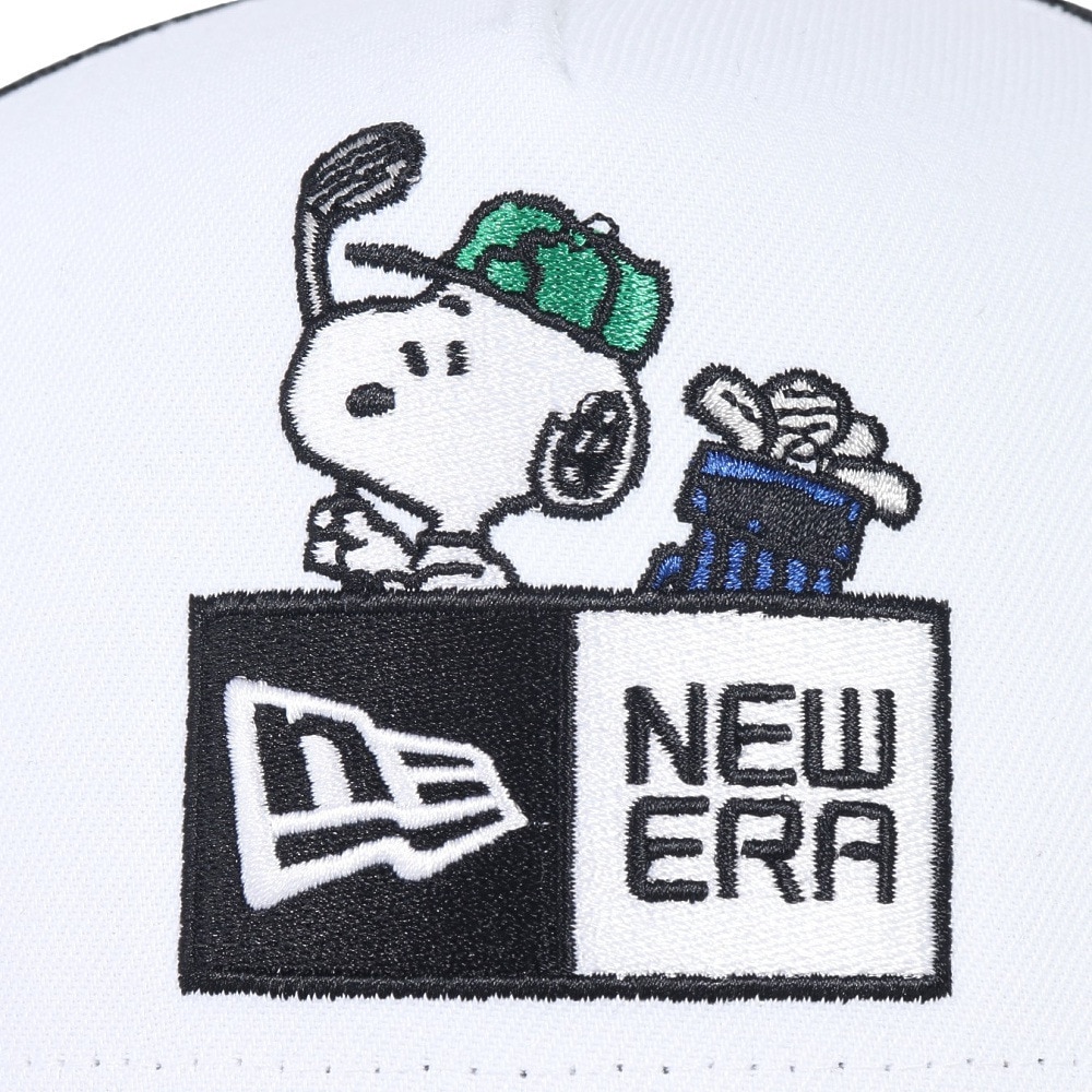 ニューエラ（NEW ERA）（メンズ）ゴルフ 抗菌 キャップ 9FORTY A-Frame トラッカー PEANUTS 14432171