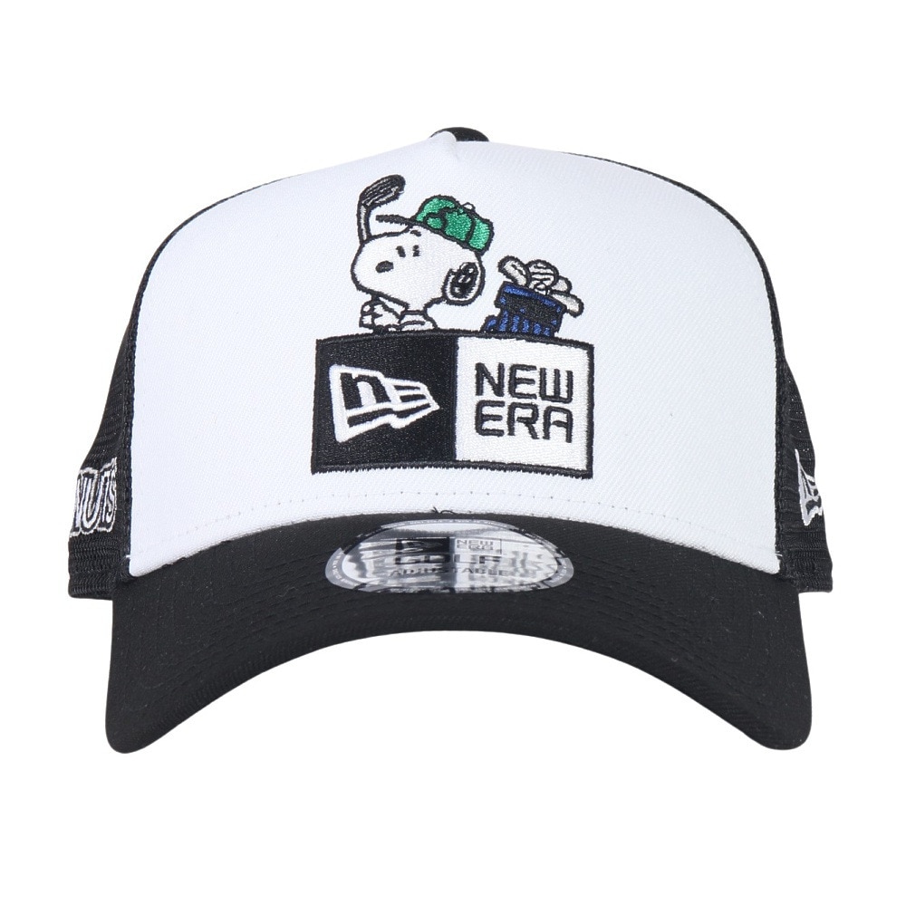 ニューエラ（NEW ERA）（メンズ）ゴルフ 抗菌 キャップ 9FORTY A-Frame トラッカー PEANUTS 14432171