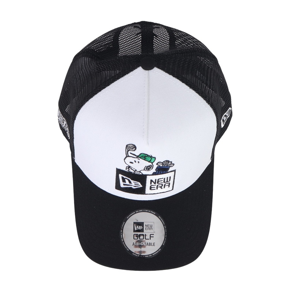 ニューエラ（NEW ERA）（メンズ）ゴルフ 抗菌 キャップ 9FORTY A-Frame トラッカー PEANUTS 14432171