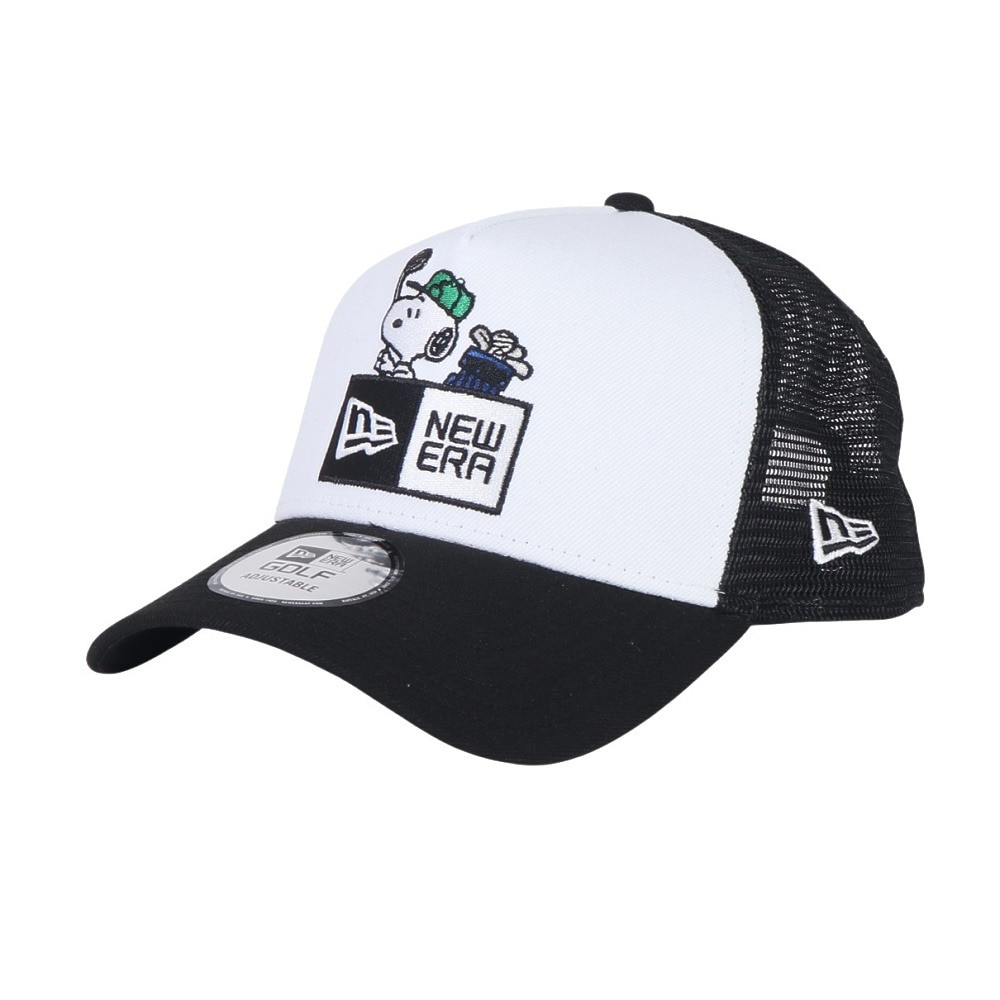 ニューエラ（NEW ERA）（メンズ）ゴルフ 抗菌 キャップ 9FORTY A-Frame トラッカー PEANUTS 14432171