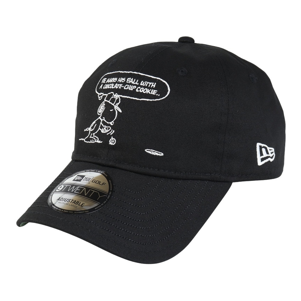 ニューエラ（NEW ERA）（メンズ、レディース）ゴルフ 抗菌 キャップ 920 On Par PEANUTS クッキー 14432182