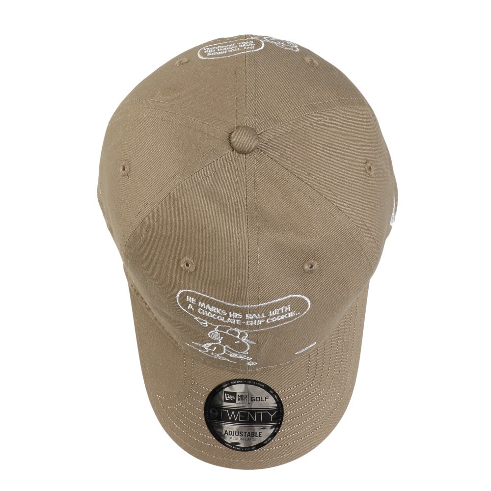 ニューエラ（NEW ERA）（メンズ、レディース）ゴルフ 抗菌 キャップ 920 On Par PEANUTS クッキー 14432183