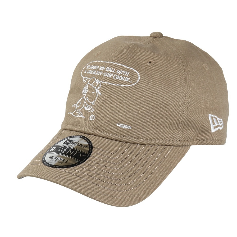 ニューエラ（NEW ERA）（メンズ、レディース）ゴルフ 抗菌 キャップ 920 On Par PEANUTS クッキー 14432183