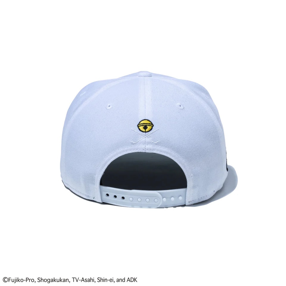 ニューエラ（NEW ERA）（メンズ、レディース）ゴルフ アジャスタブル 9FIFTY ドラえもん ホワイト グリーンアンダーバイザー キャップ 14520568