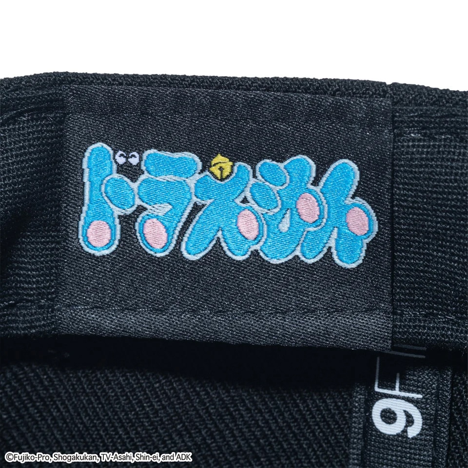 ニューエラ（NEW ERA）（メンズ、レディース）ゴルフ アジャスタブル 9FIFTY ドラえもん ホワイト グリーンアンダーバイザー キャップ 14520569